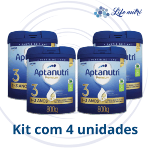 KIT 4 LATAS APTANUTRI PREMIUM 3 800G