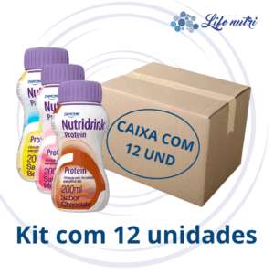 KIT 12 UNIDADES NUTRIDRINK PROTEIN 200ML