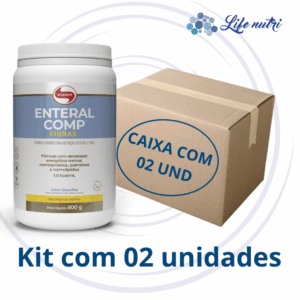 KIT 2 UNIDADES ENTERAL COMP FIBRAS800G